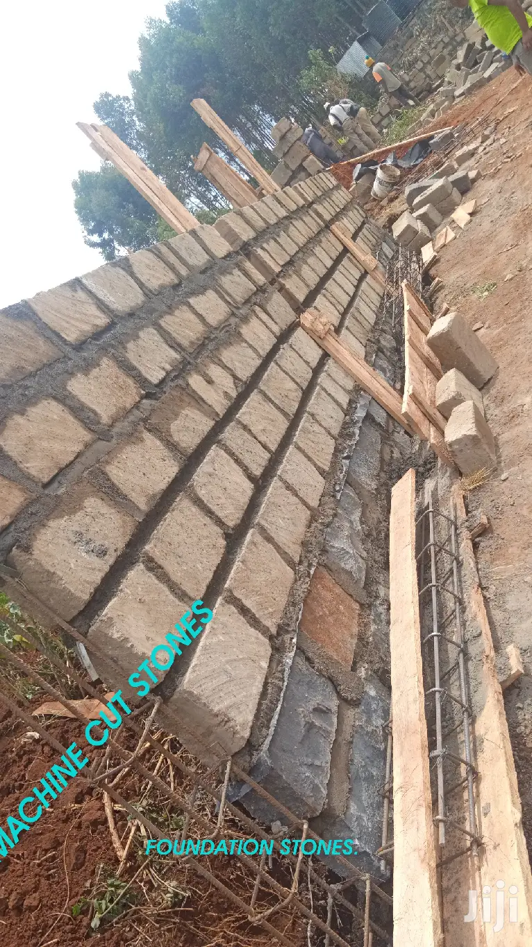 Foundation Machine Cut Stones
