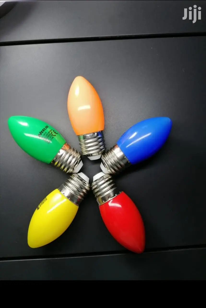 Coloured Candle Bulbs