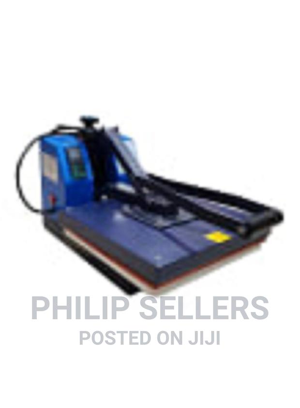 Heat Press Machine Navy Blue/Black - thumbnail 3