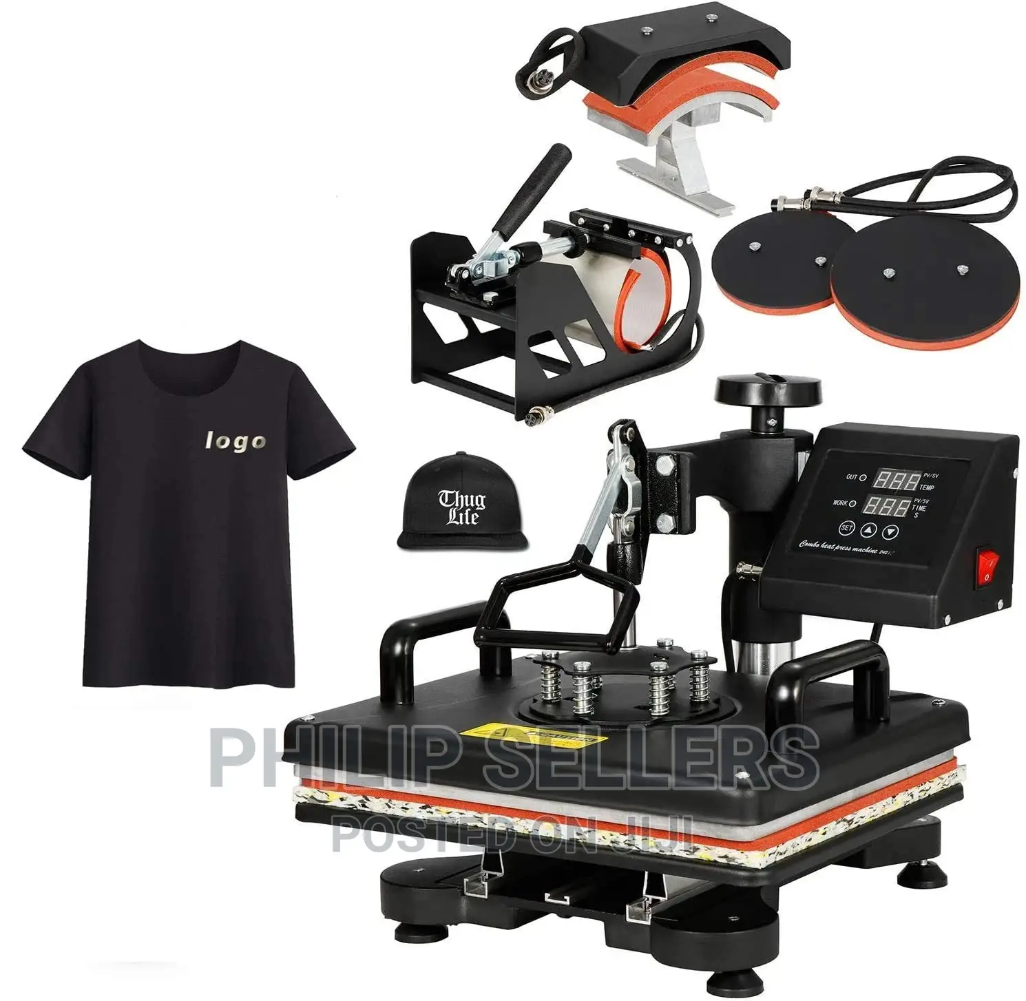 Heat Press Machine Multifunction Sublimation T Shirt Press M