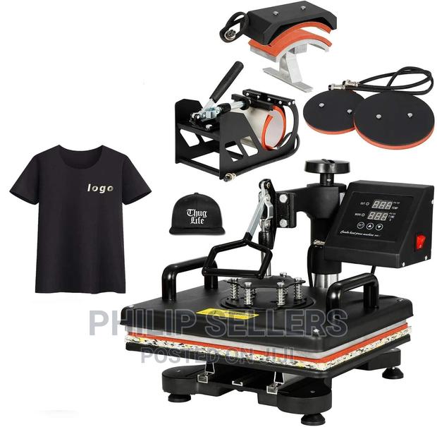Heat Press Machine Multifunction Sublimation T Shirt Press M - thumbnail 3