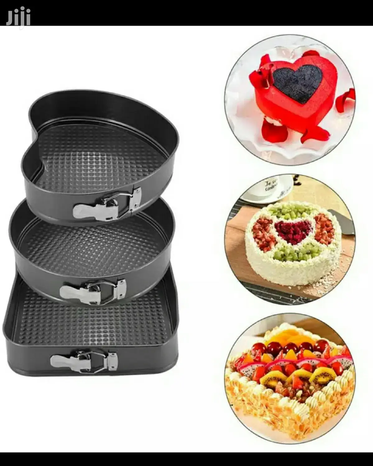 3 Pcs Shape Cake Mould