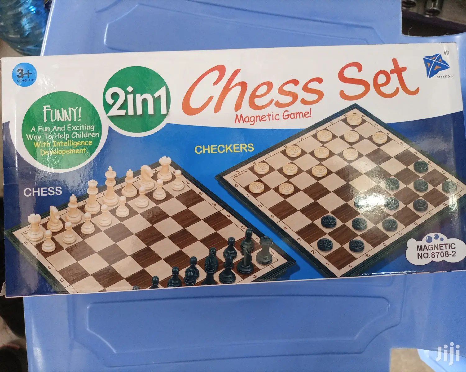 2 in 1 Chess and Checker