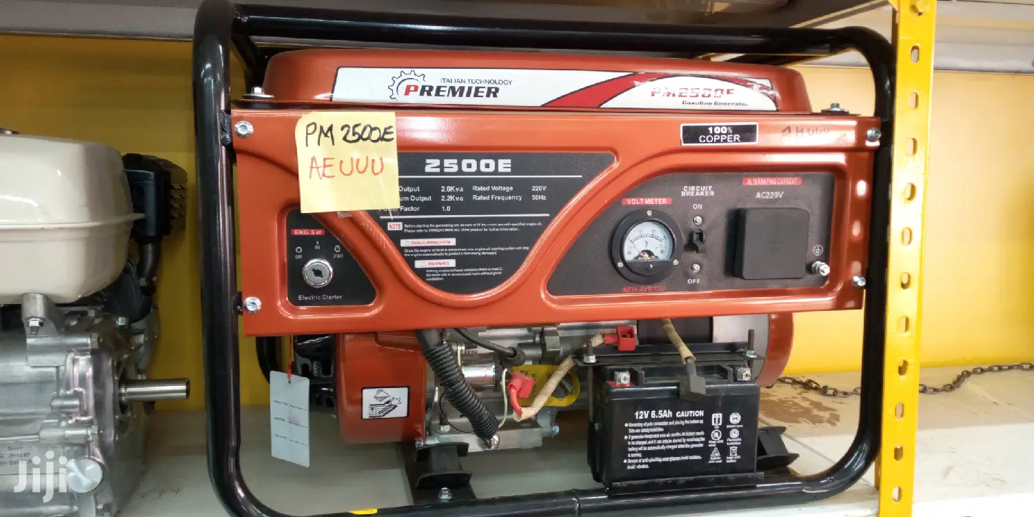 Premier Italy 2.5kva Petrol Gasoline 2500E