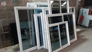 Aluminum With Glass Fixed Windows