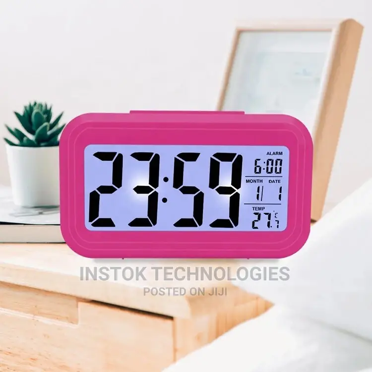 LED Digital Backlit Alarm Clock Withthermometre and Calender