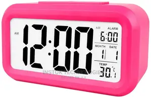 LED Digital Backlit Alarm Clock Withthermometre and Calender
