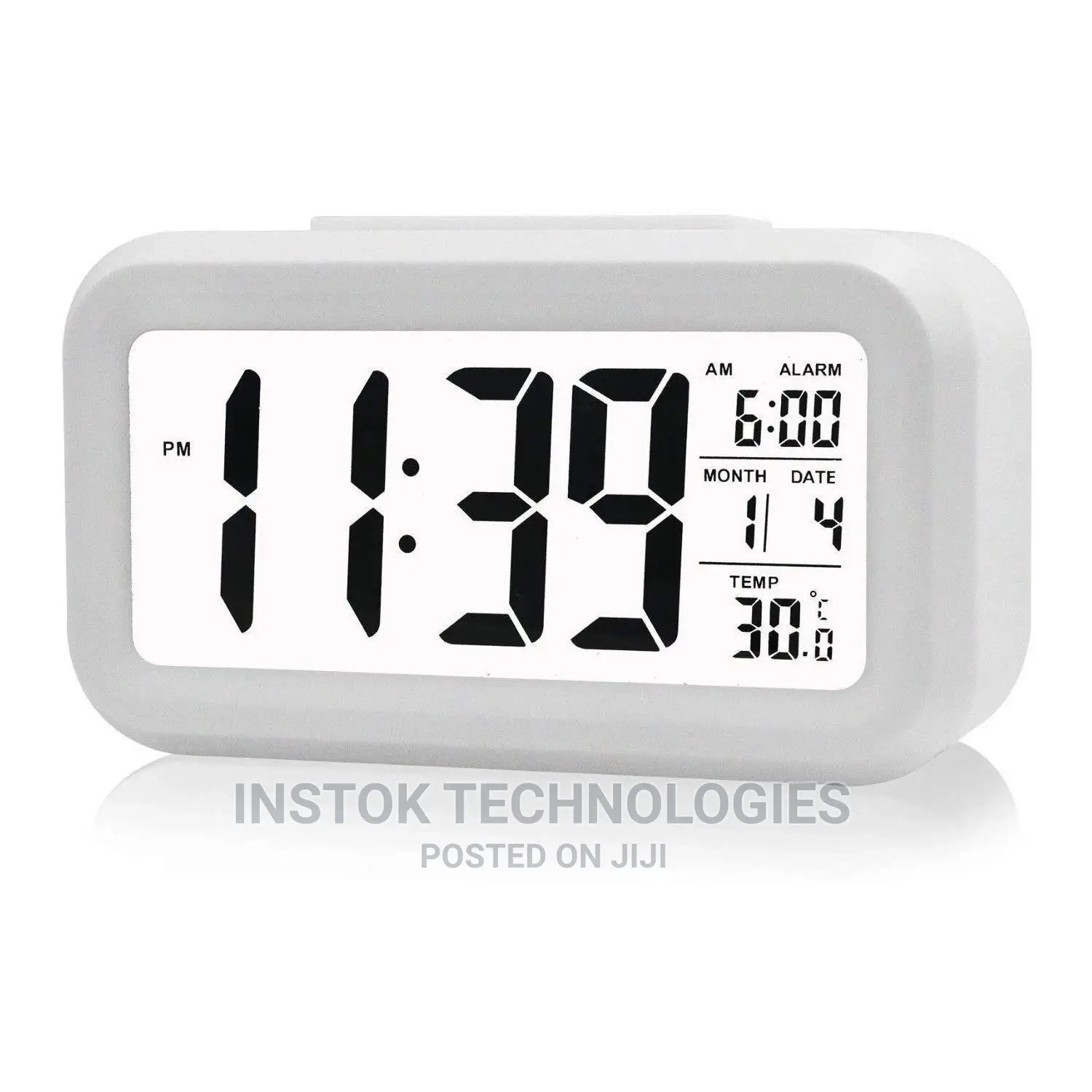 LED Digital Backlit Alarm Clock Withthermometre and Calender