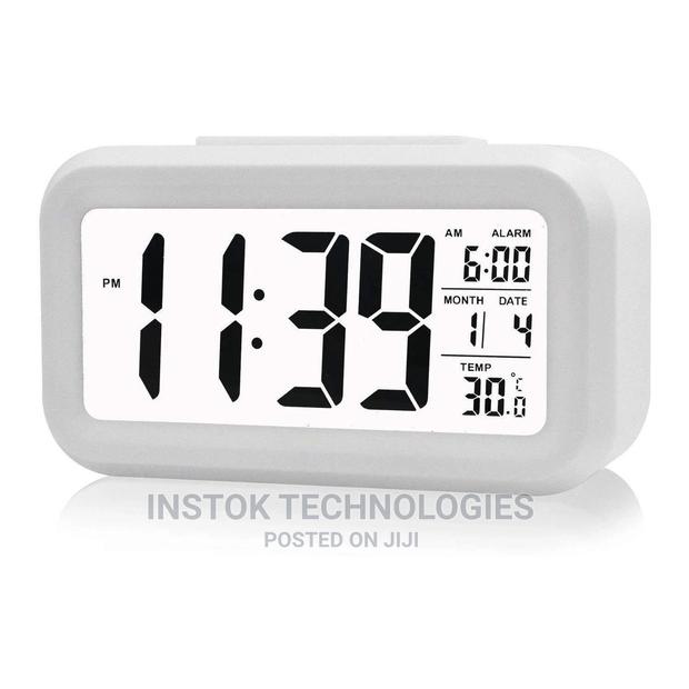 LED Digital Backlit Alarm Clock Withthermometre and Calender - thumbnail 13