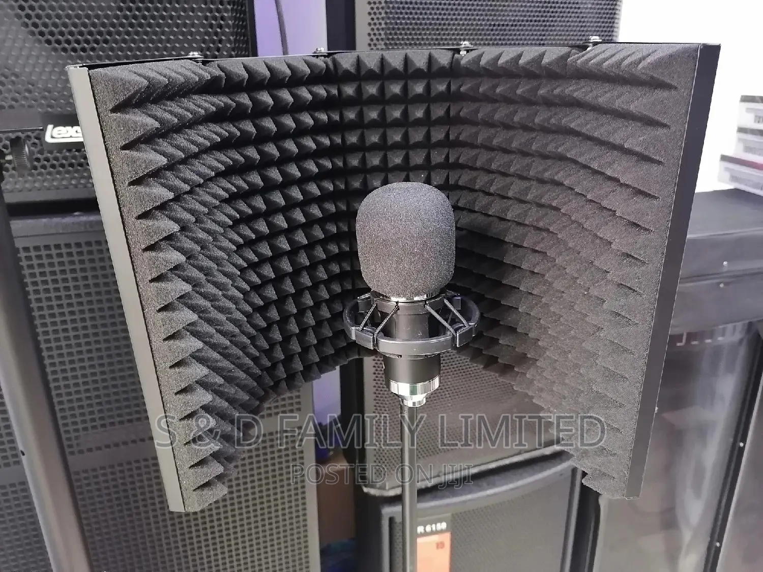 New Studio Booth Sound Reflection Absorbing Wall