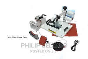 Multifunctional Away Heat Press For T-shirt, Mugs, Pl