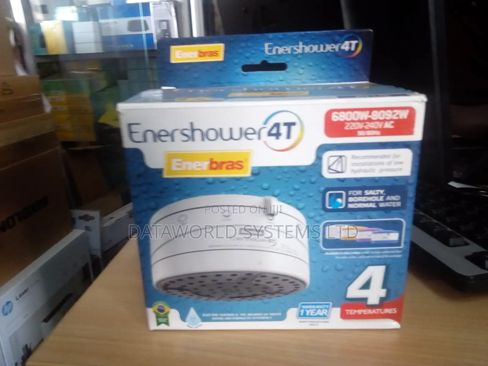 Enerbras Enerducha Instant Shower Water Heater