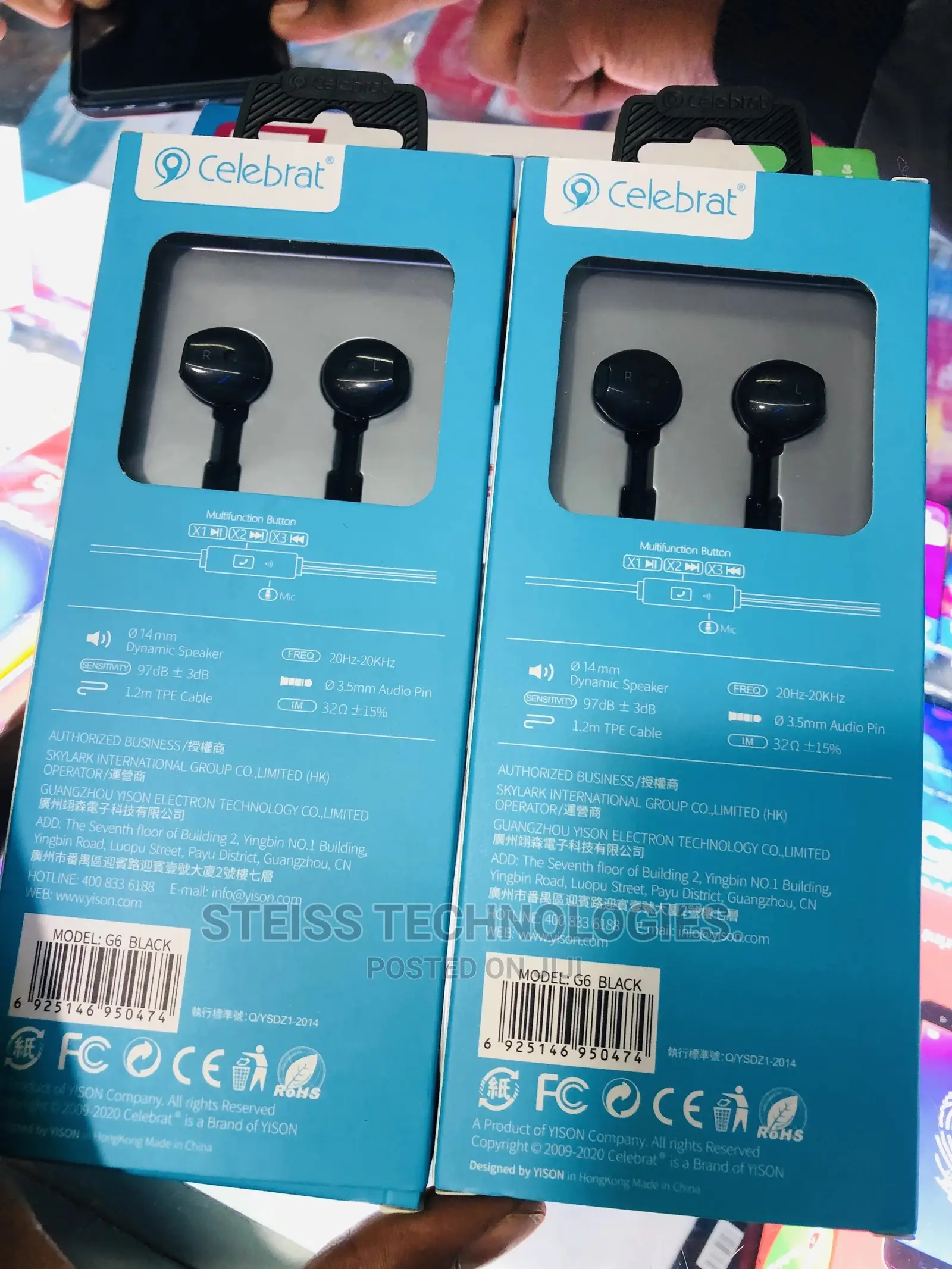 Celebrat Eaphones