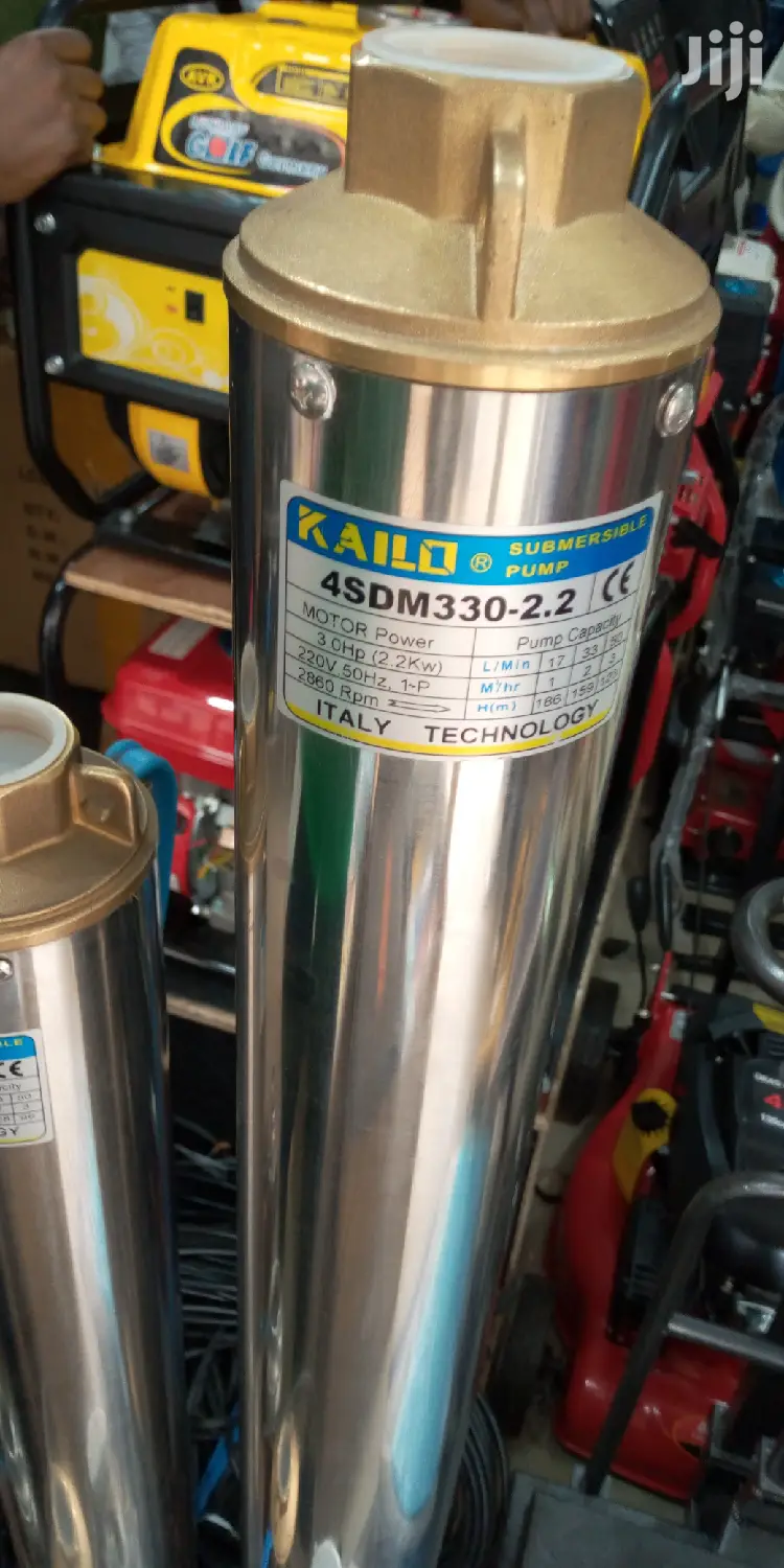 Kailo Electric Italy Submersible Water Pump 3.0hp 186m