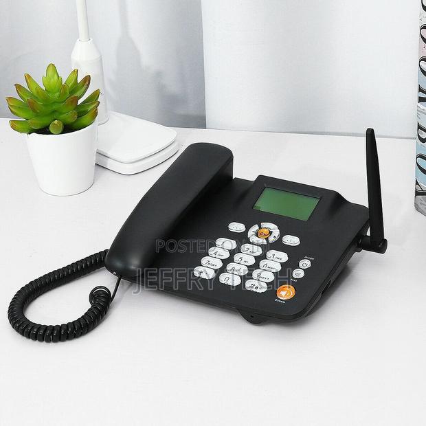 Fixed Wireless GSM Desk Phone SIM Card Mobile - thumbnail 2