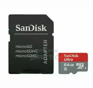 Sandisk Ultra 64GB Micro SDXC Memory Card Class 10 80mb/S +