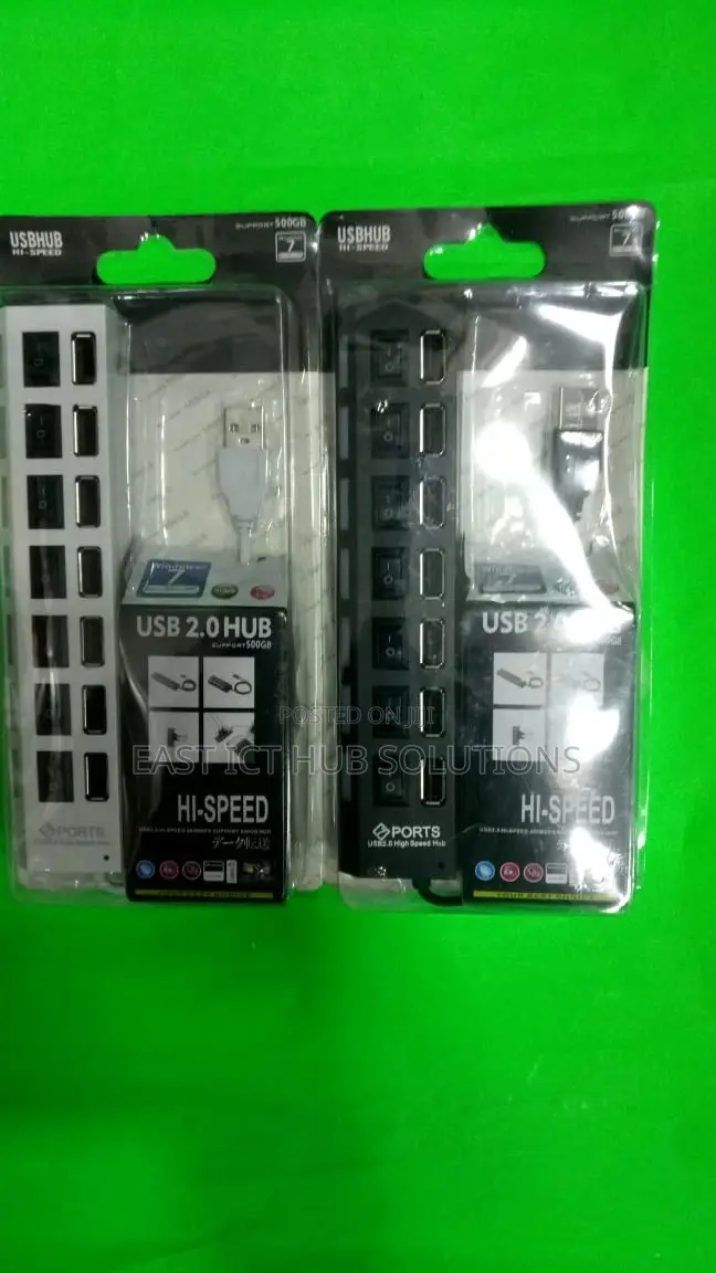 2.0 Usb Supper Speed Hub 7port With Switch