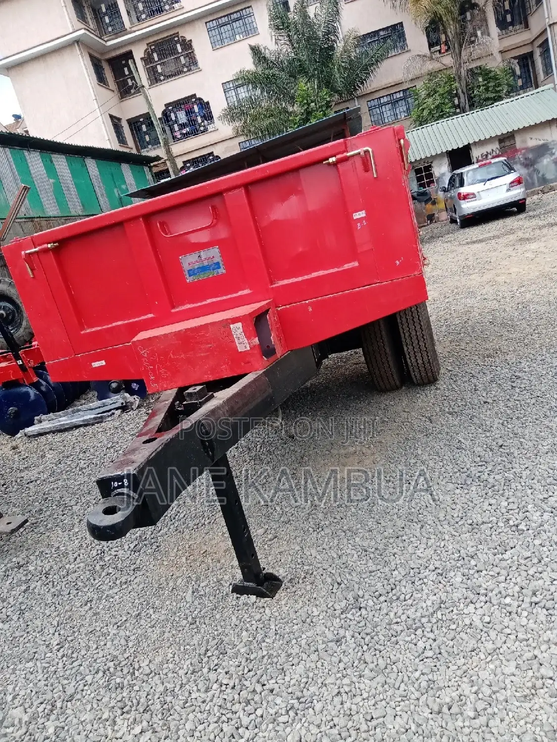 10 Tonne Tipping Trailer.