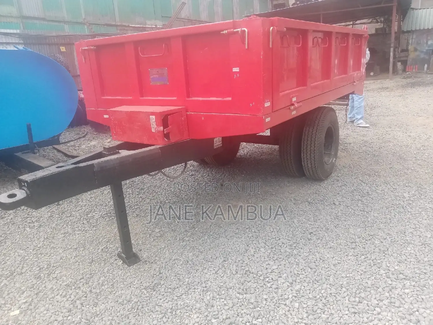 10 Tonne Tipping Trailer.