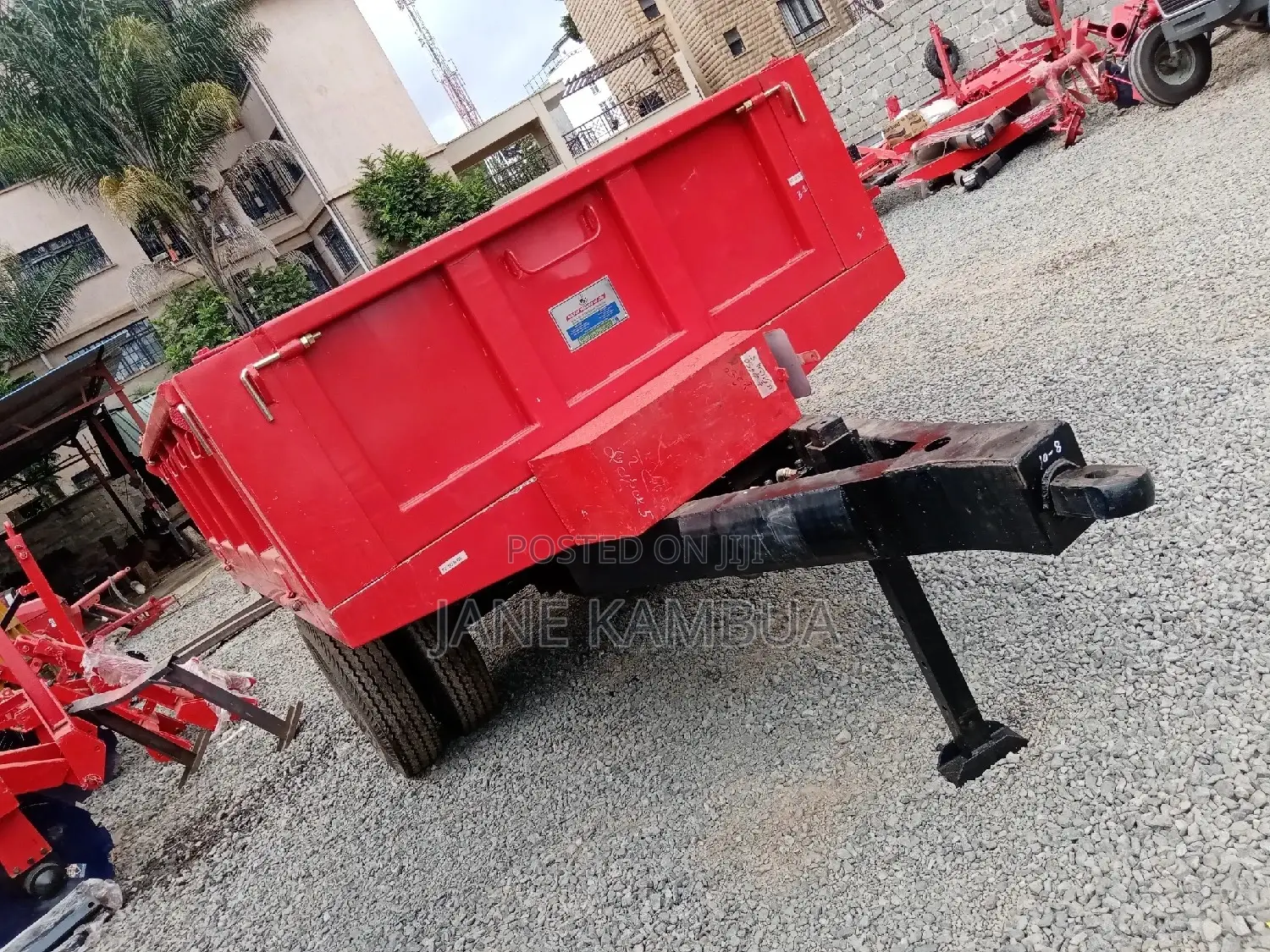 10 Tonne Tipping Trailer.