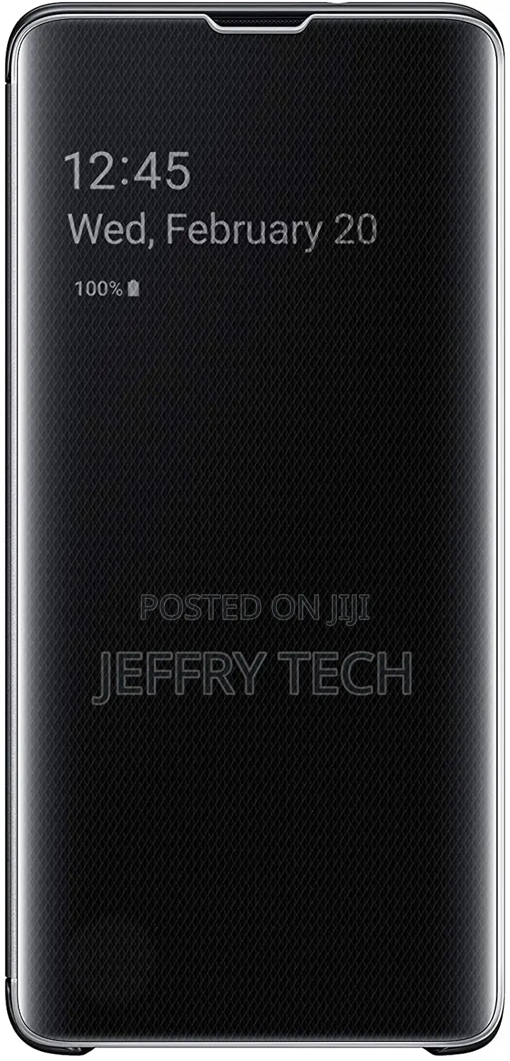 Samsung Galaxy S10e Clear View Cover - Black