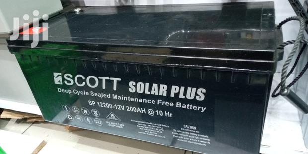 New Scott Solar Plus Deep Cycle Mf Battery 200ah