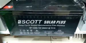 New Scott Solar Plus Deep Cycle Mf Battery 200ah