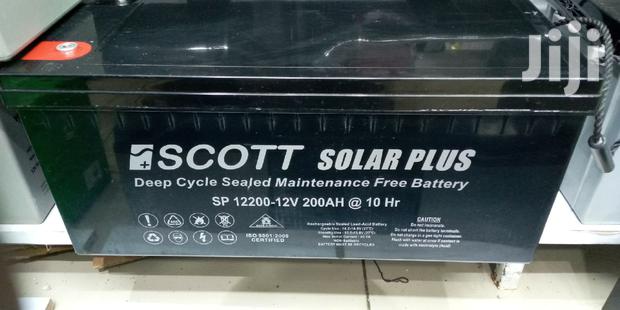 New Scott Solar Plus Deep Cycle Mf Battery 200ah - thumbnail 2