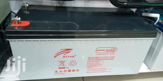 Ritar Lead Acid Storage Solar MF Battery 200ah 12v - main view
