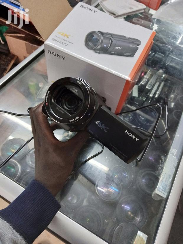 Sony FDR-AX53 Pro 4k Video Camera - thumbnail 2
