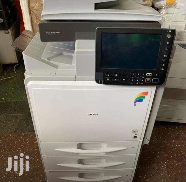 Colored Ricoh Aficio Mp C 300 Photocopier Machine