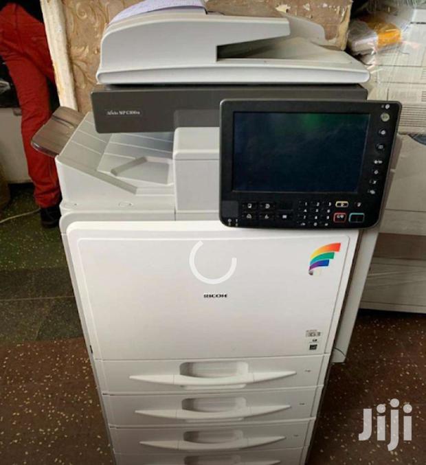 Colored Ricoh Aficio Mp C 300 Photocopier Machine