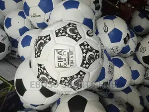 Sky Football Local Leather Hand Stitched