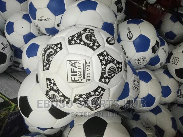 Sky Football Local Leather Hand Stitched