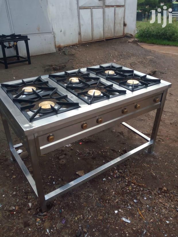 Stainless Steel Gas Burner Jikos - main view