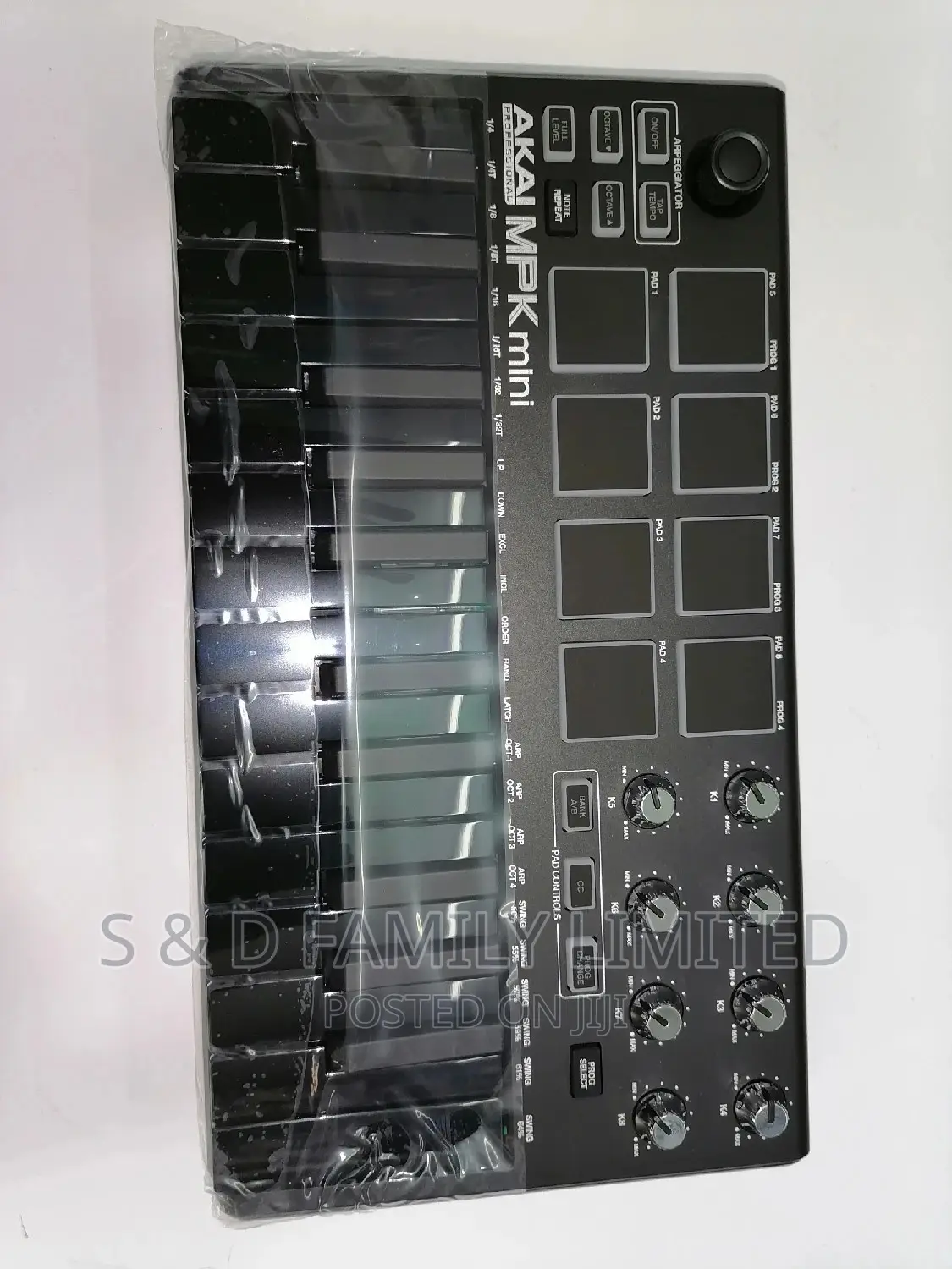 Akai Mpkmini Midi Keyboard 25 Keys