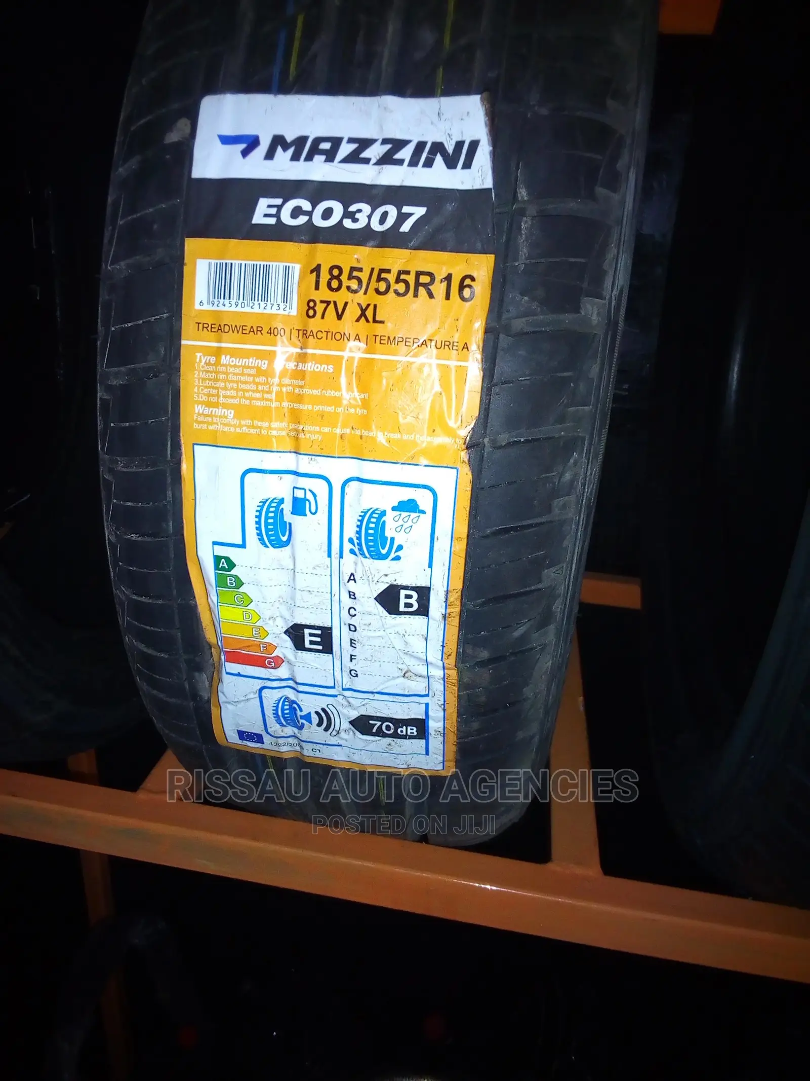 185/55 R 16 Mazzin Tyres