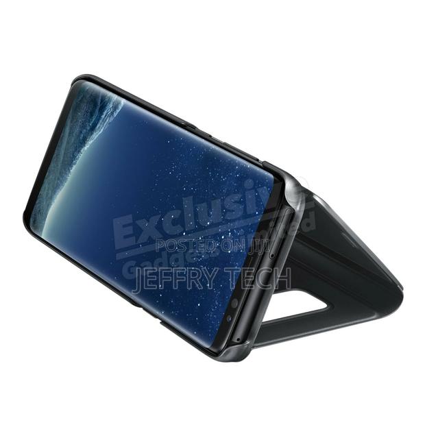 Samsung Galaxy S8 S9 S10 S20 Case Mirror Flip Stand Cover - thumbnail 2