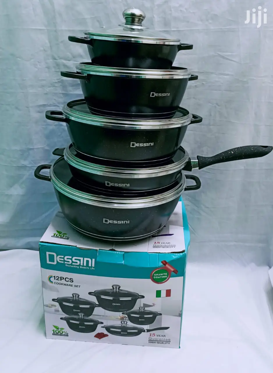 Dessini Granite Cookware Set