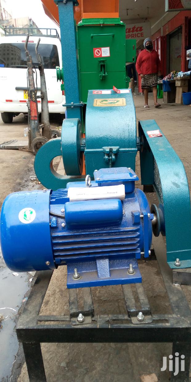 Rhino Italian Motor 4kw 5.5HP Posho Mill