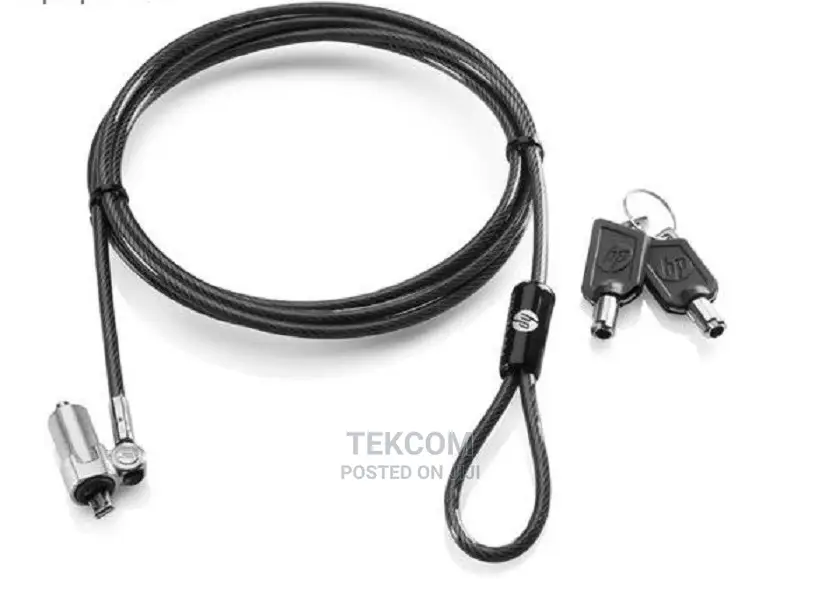 HP Keyed Cable Laptop Lock 10mm - T1A62AA