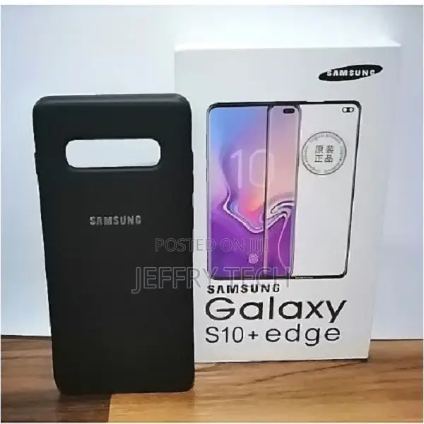 Samsung Official Galaxy S10 Plus Silicone Cover + Screen Pro