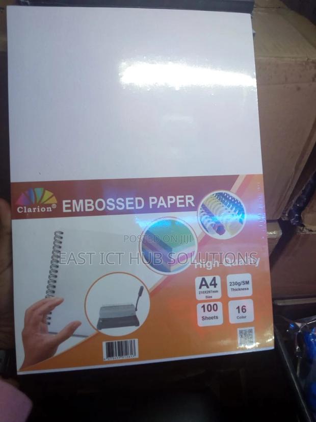 Premium White Binding Papers - main view