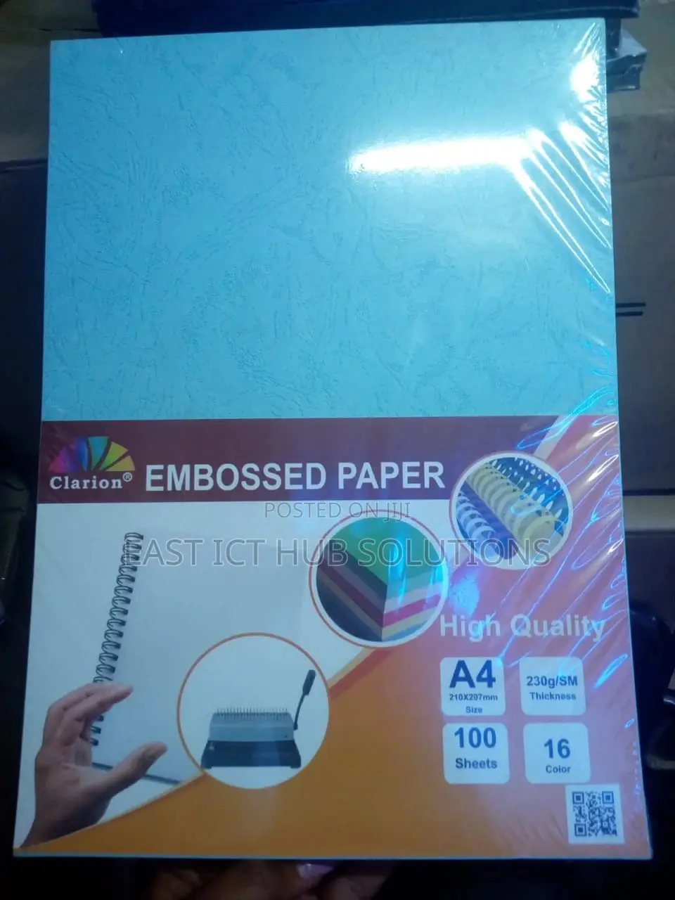 Premium White Binding Papers
