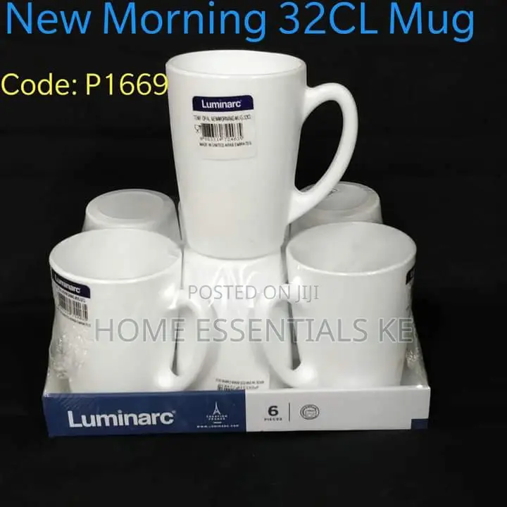 6pcs Luminarc Mugs