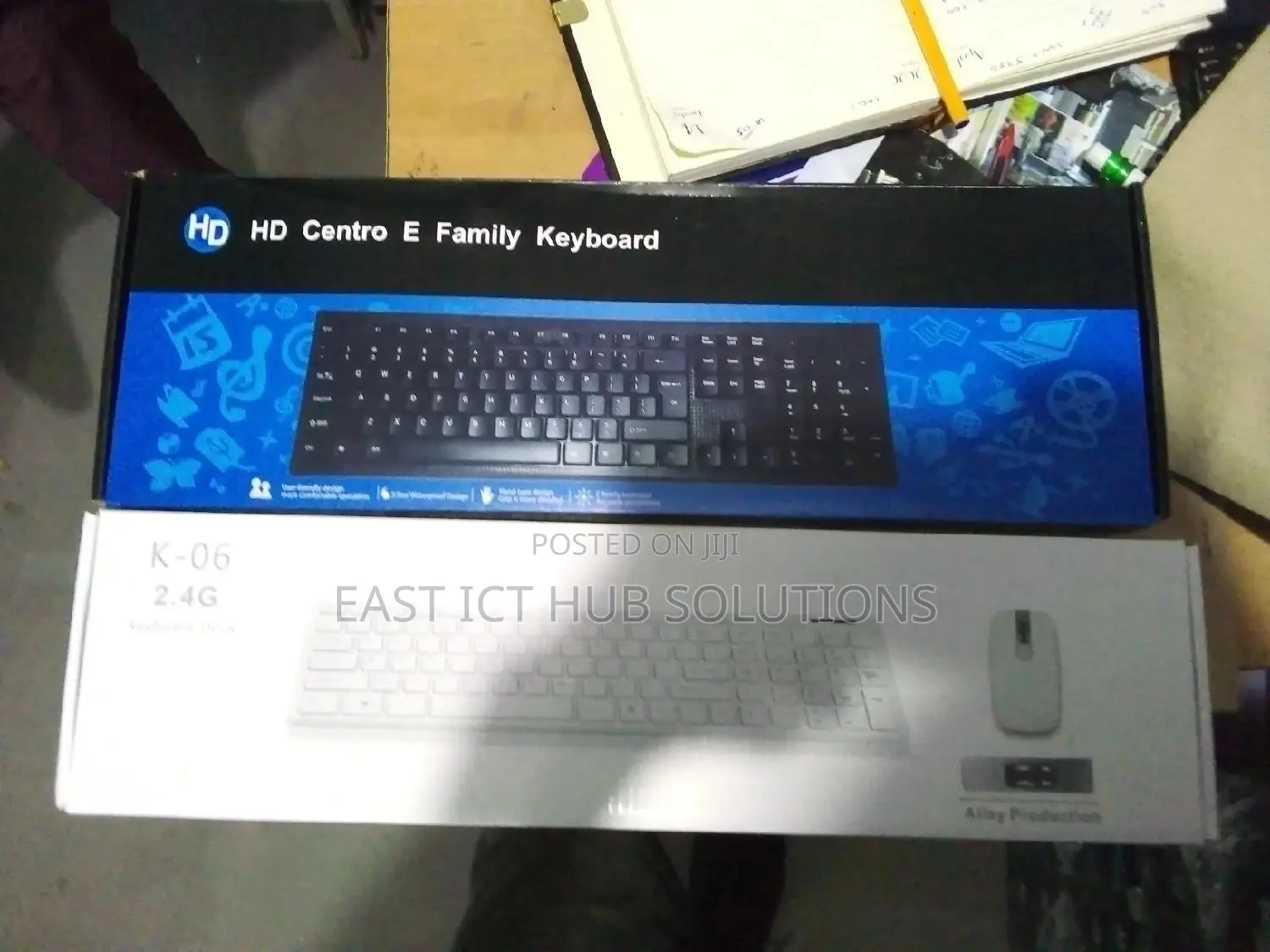 Premium Account Combo Wireless Keyboard And Mouse Black