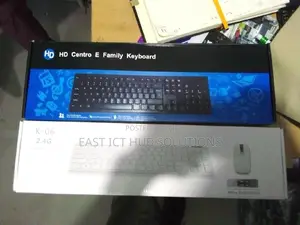 Premium Account Combo Wireless Keyboard And Mouse Black