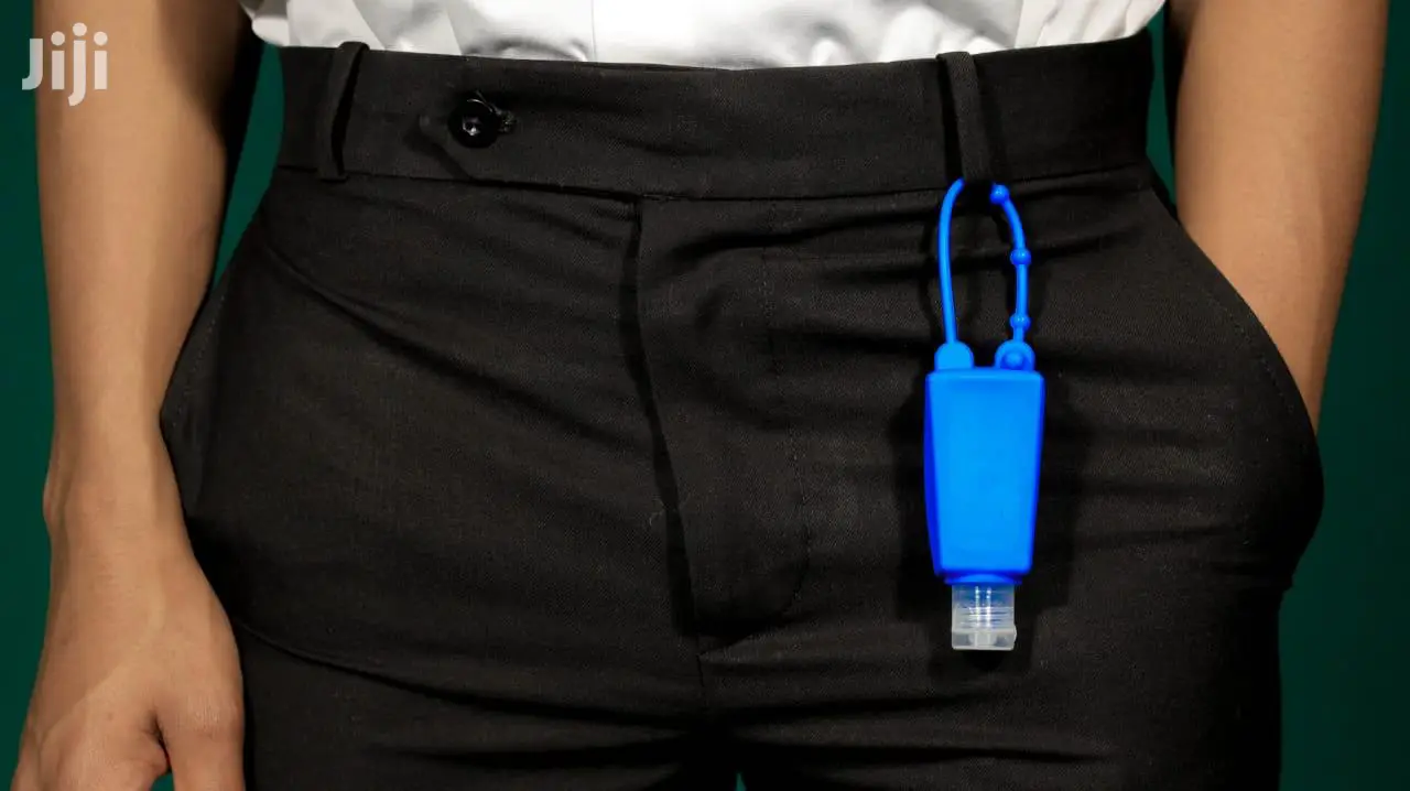 Sleek Sanitizer Holder Plus Bottle