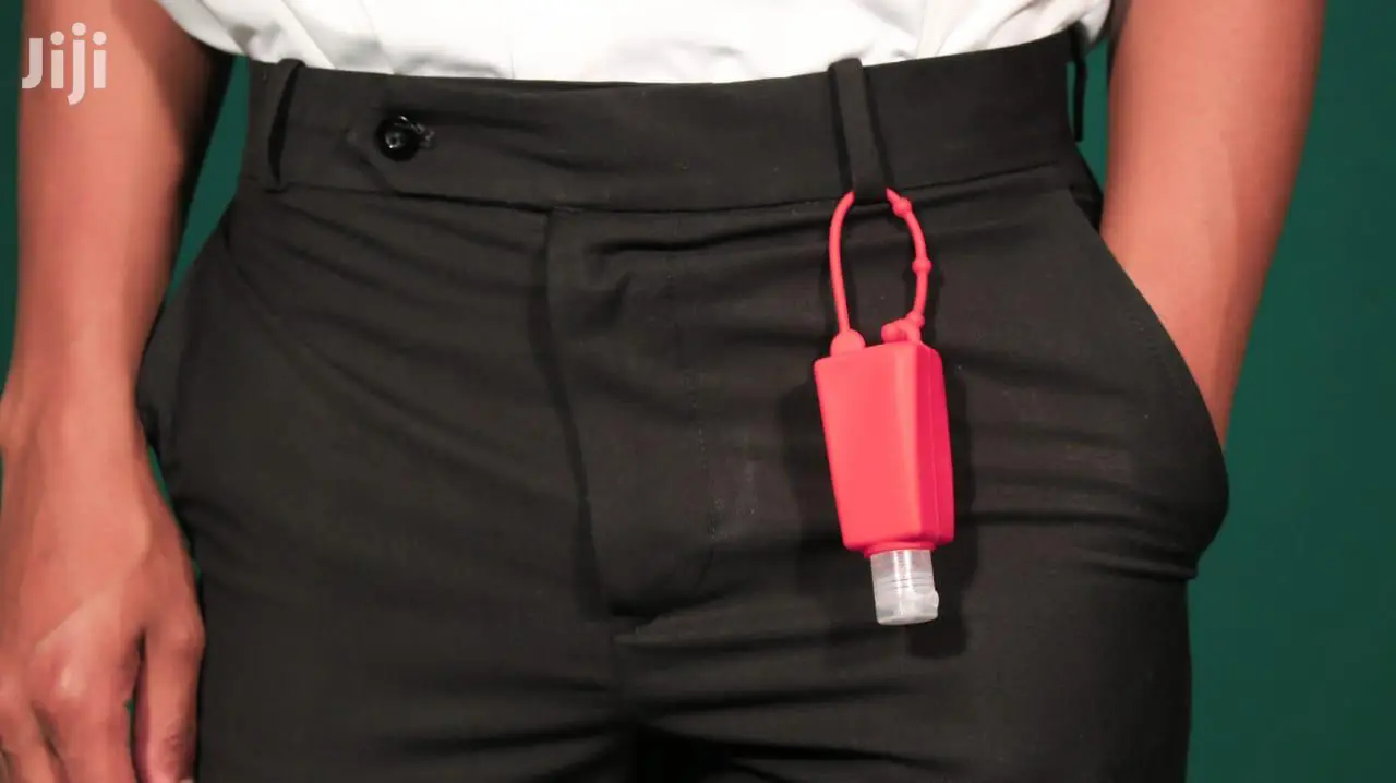 Sleek Sanitizer Holder Plus Bottle