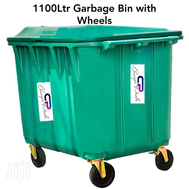 1100 Litre Garbage Bin With Wheels. * - main view